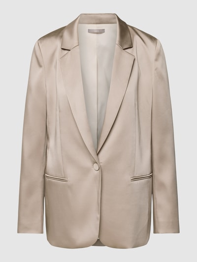 Jake*s Cocktail Blazer mit Knopfverschluss Metallic Beige Melange 2