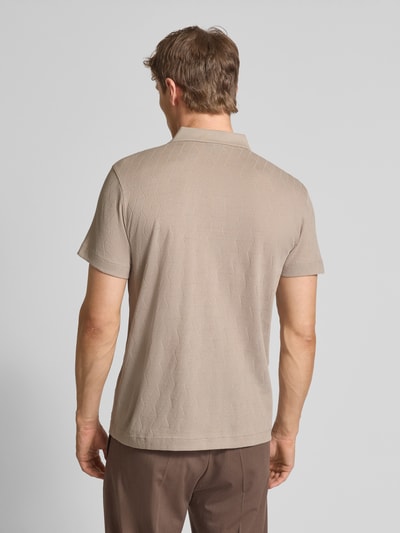 JOOP! Collection Regular Fit Poloshirt aus reiner Baumwolle Modell 'Bianco' Beige 5