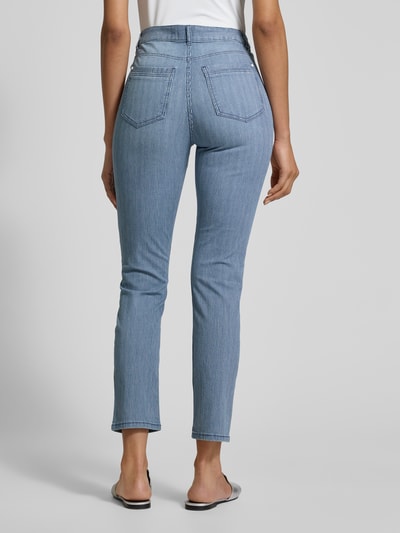 Christian Berg Woman Slim fit broek in 5-pocketmodel Jeansblauw - 5