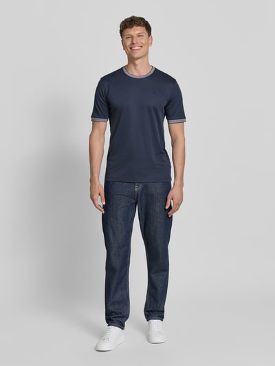 bugatti t-shirt z okrągłym dekoltem Granatowy 1
