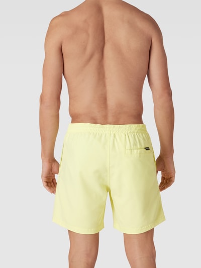 ONeill Badehose mit Label-Print Modell 'Cali' Neon Gelb 4