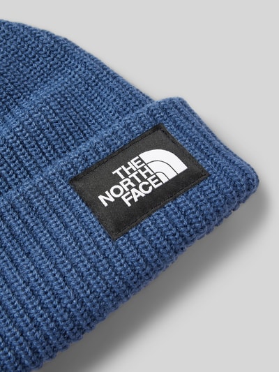 The North Face Czapka beanie z detalem z logo Ciemnoniebieski 2