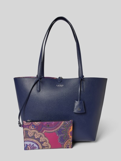 Lauren Ralph Lauren Tote Bag mit Label-Anhänger Marine 2