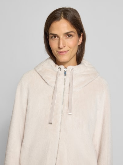 WHITE LABEL Jack met imitatiebont Ecru - 3