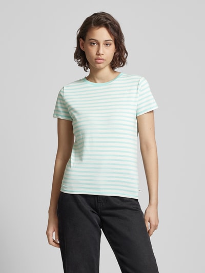 Tom Tailor Denim T-Shirt mit Rundhalsausschnitt Mint 4