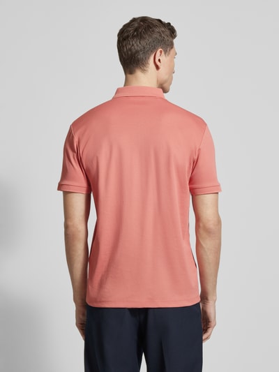 Selected Homme Regular Fit Poloshirt aus Bio-Baumwoll-Mix Modell 'FAVE' Altrosa 5
