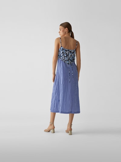 BAUM & PFERDGARTEN Midikleid im Muster-Mix Marineblau 5