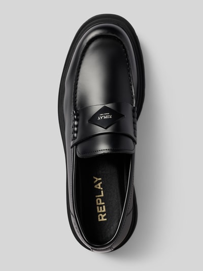 Replay Loafers z profilowaną podeszwą model 'PIERCE' Czarny 3