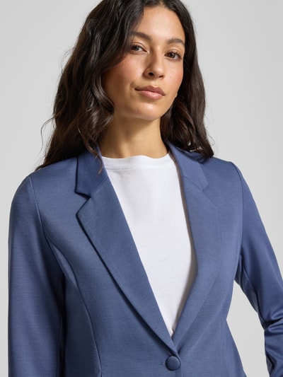 FREE/QUENT Blazer mit Reverskragen Modell 'NANNI' Blau 3
