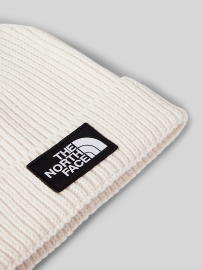 The North Face Czapka beanie z naszywką z logo Biały 2