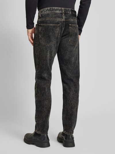 BOSS Orange Regular Fit Jeans im Used-Look Modell 'RE.MAINE' Jeansblau 5