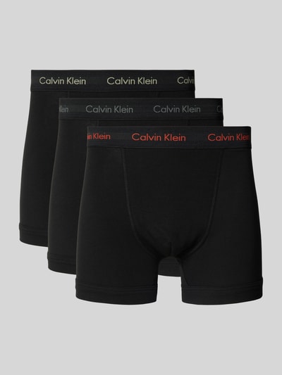 Calvin Klein Underwear Boxershort met elastische band in een set van 3 stuks Zwart - 1