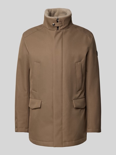 JOOP! Collection Lange jas met klepzakken, model 'DARRY' Beige - 2