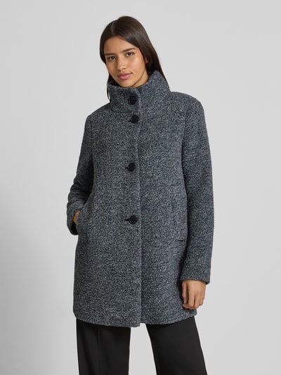 Fuchs Schmitt Jas met opstaande kraag Marineblauw - 4