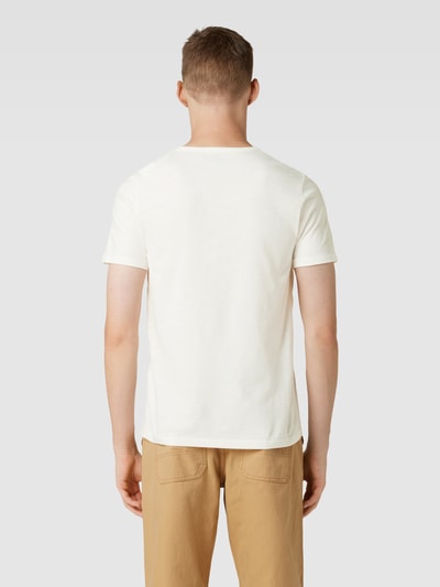 Jack & Jones T-Shirt mit kurzer Knopfleiste Offwhite 5