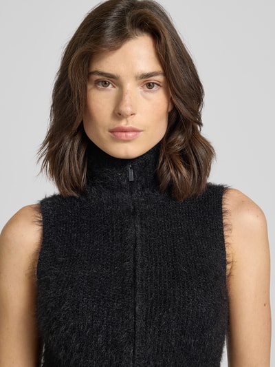 Zero Weste mit Stehkragen Black 3