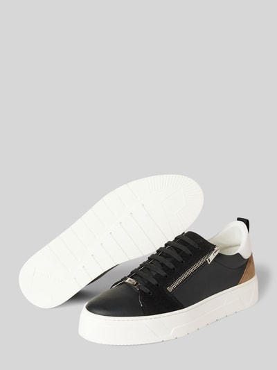 Antony Morato Sneakers met ritssluiting en labeldetail Zwart - 4