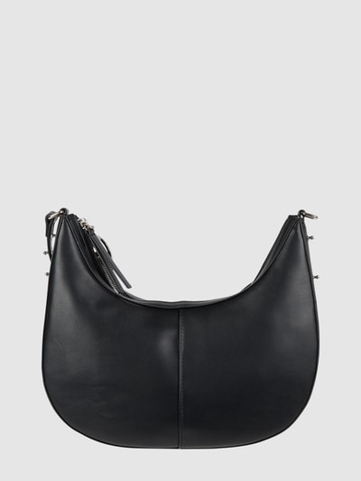 Seidenfelt Hobo Bag in Leder-Optik Modell 'Vinne' Black 5