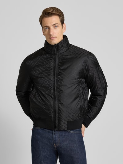 ARMANI EXCHANGE Regular Fit Jacke mit Stehkragen Modell 'BLOUSON' Black 4
