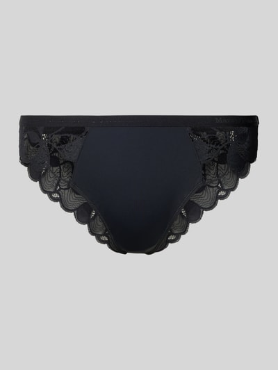 Marc O'Polo Figi z koronką Czarny 1