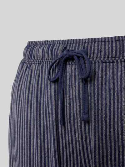 Produktfoto, Regular Fit Pyjama-Hose aus Baumwoll-Viskose-Mix von s.Oliver RED LABEL, Streifenmuster, elastischer Bund mit Tunnelzug, Eingrifftaschen