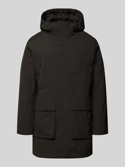 Jack & Jones Premium Parka mit Kapuze und Pattentaschen Modell 'MOON' Black 2