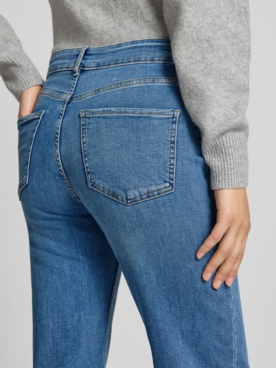 REVIEW straight fit jeans in 5-pocketmodel Blauw - 3