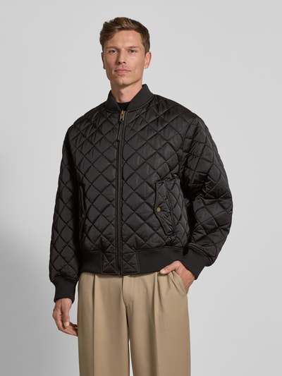 HUGO Regular Fit Steppjacke mit Stehkragen Modell 'BICOL2541' Black 4