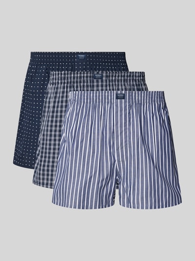 MCNEAL Boxershorts mit elastischem Bund im 3er-Pack Marine 1