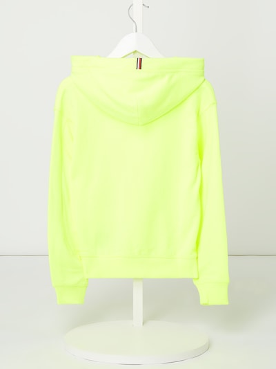 Tommy Hilfiger Teens Hoodie mit Logo-Stickerei  Neon Gelb 3