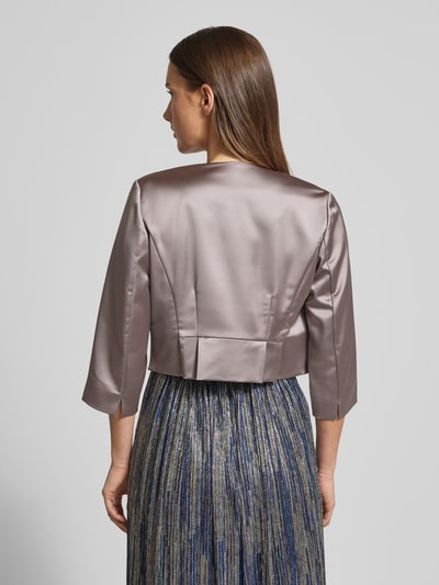 Vera Mont Kurzblazer mit offener Vorderseite Taupe 5