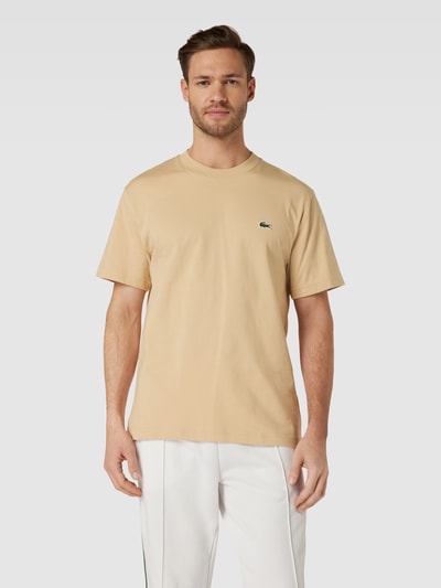 Lacoste T-Shirt mit Rundhalsausschnitt Modell 'BASIC' Beige 4