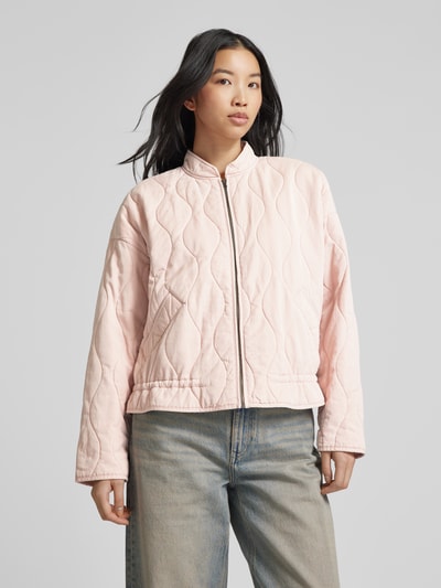 Jake*s Casual Steppjacke mit Stehkragen Rosa 4