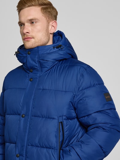 BOSS Orange Steppjacke mit Reißverschlusstaschen Modell 'Omaris' Blau 3