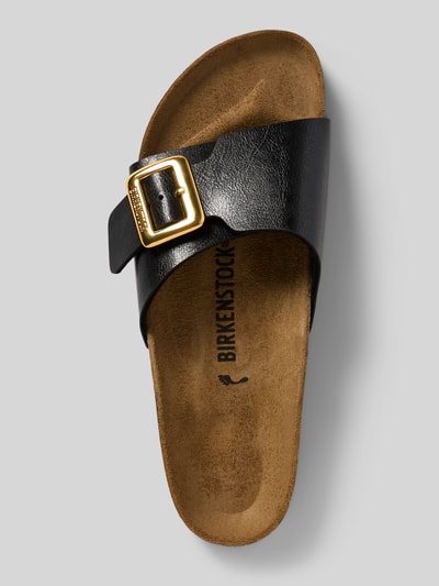 Birkenstock Sandalen van leer, model 'Catalina' Metallic zwart - 3