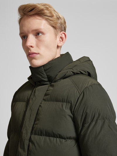 Superdry Steppjacke mit Kapuze Oliv 3