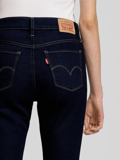 Levi's® 300 Shaping Skinny Fit Jeans im 5-Pocket-Design Dunkelblau 3
