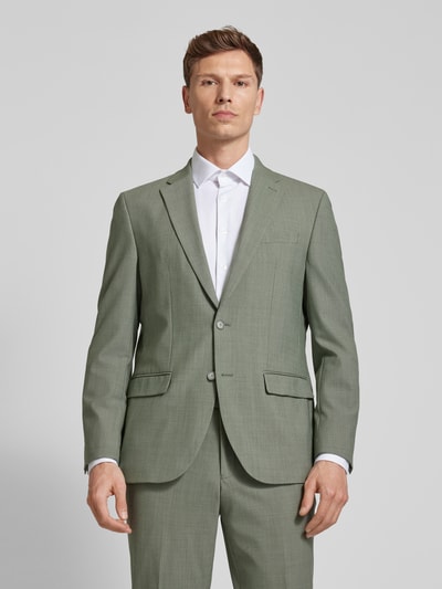 Pierre Cardin Colbert met paspelzak op de borst, model 'Grant' Groen - 4