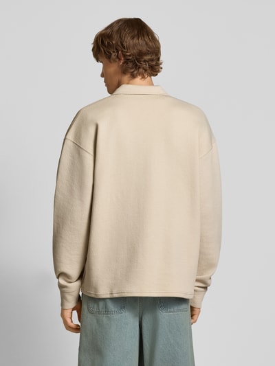 Pegador Relaxed Fit Hemdjacke mit Eingrifftaschen Modell 'Tate' Beige 5