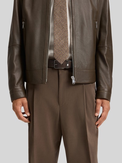 BOSS Keerbare riem van echt runderleer  Zwart - 1