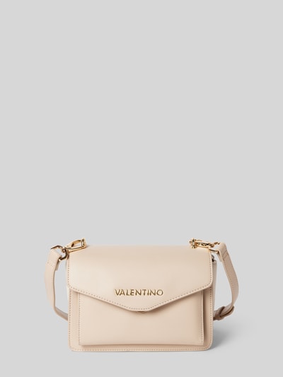 VALENTINO BAGS Handtasche mit Label-Applikation Modell 'VIOLET' Beige 1