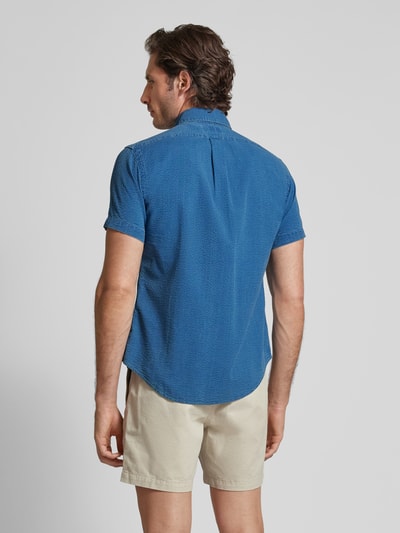 Polo Ralph Lauren Custom Fit Freizeithemd mit Button-Down-Kragen Dunkelblau 5