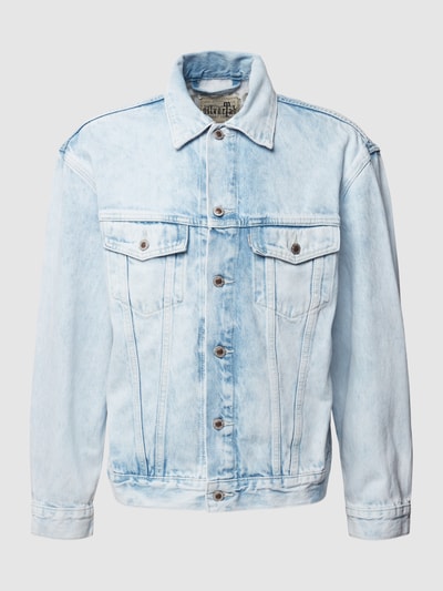 Levi's® Jeansjacke mit Pattentaschen Modell 'SILVERTAB' Hellblau 2