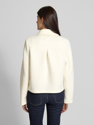 Christian Berg Woman Selection Regular Fit Jacke mit Umlegekragen und Eingrifftaschen Offwhite 5