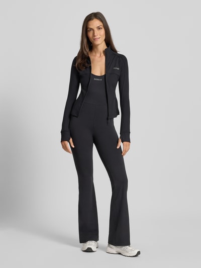 Guess Activewear Sweatjacke mit Reißverschluss Modell 'MARGOT' Black 1
