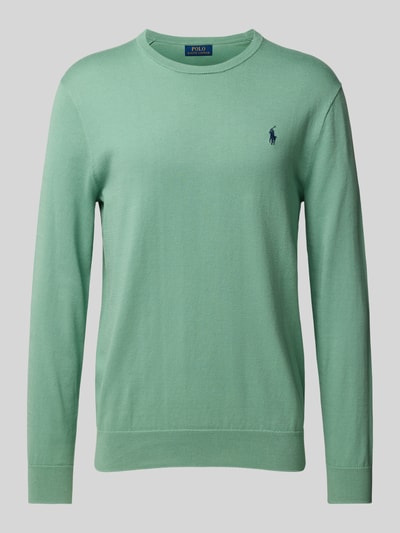 Polo Ralph Lauren Strickpullover mit Rundhalsausschnitt Mint 2