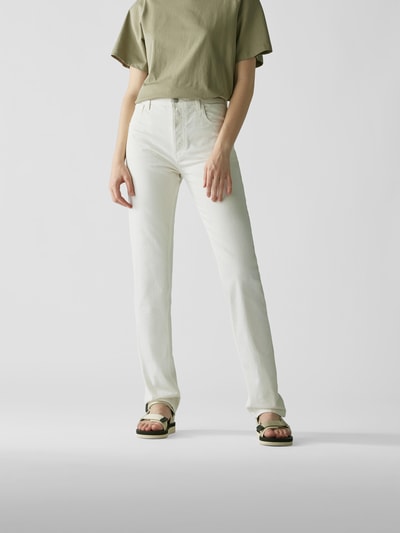 Magda Butrym Straight Fit Jeans Weiß 4