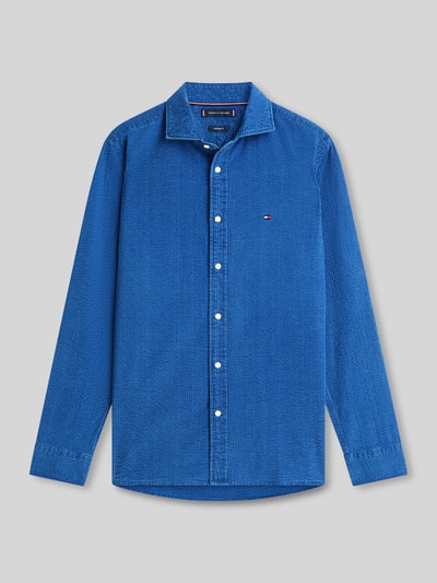 Tommy Hilfiger Freizeithemd aus reiner Baumwolle Dunkelblau 2