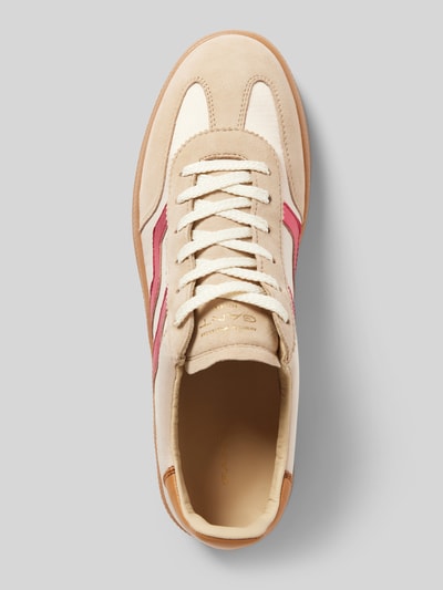 Gant Sneaker aus Leder-Mix mit Label-Detail Modell 'CUZIMA' Beige 3