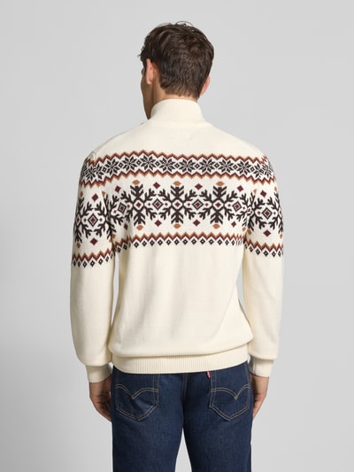 MCNEAL Sweter z dzianiny z kołnierzem Écru 5